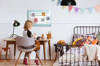 Mahlzeitenplaner als magnetische Schreibtafel