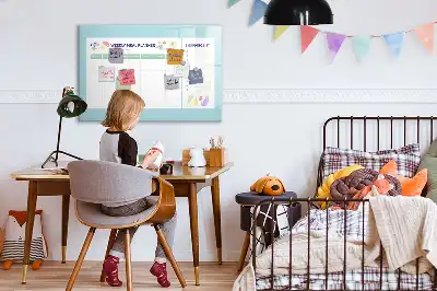 Mahlzeitenplaner als magnetische Schreibtafel