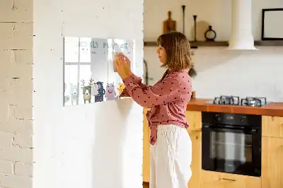 Wochenplaner für Kinder beschreibbare Magnettafel