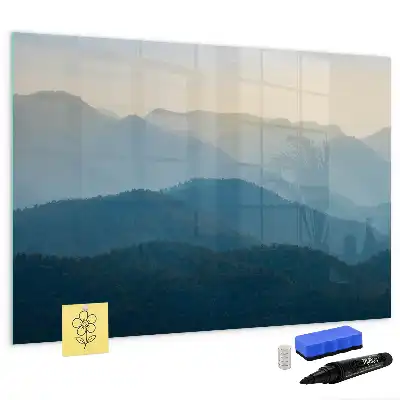 Beschreibbare Magnettafel Motiv Landschafts-Abstraktion