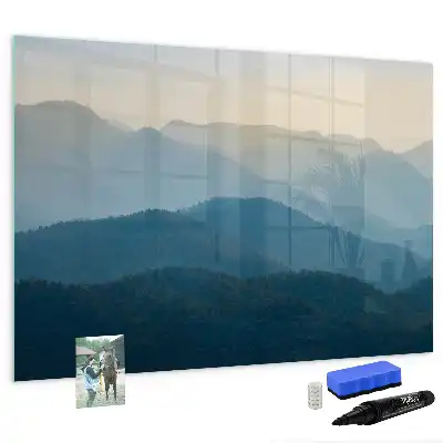 Beschreibbare Magnettafel Motiv Landschafts-Abstraktion