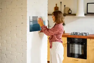 Beschreibbare Magnettafel Motiv Landschafts-Abstraktion