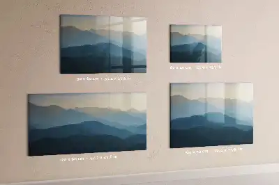 Beschreibbare Magnettafel Motiv Landschafts-Abstraktion