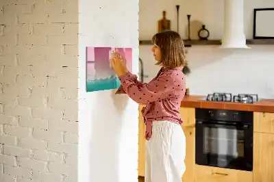 Schreib-Magnettafel im Design Farbverlauf-Himmel