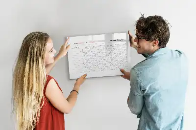 Gewohnheiten-Tracker beschreibbare Magnettafel