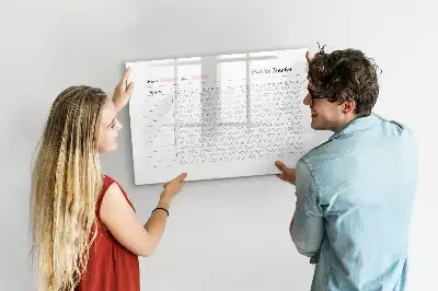 Gewohnheiten-Tracker beschreibbare Magnettafel