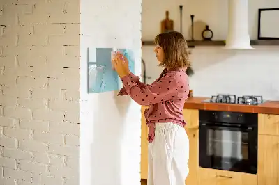 Beschreibbare Magnettafel in Dekor-Marmoroptik