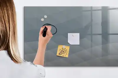 Schreib-Magnettafel in der Ausführung Wellen