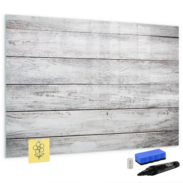Magnettafel beschreibbar und bemalte Oberfläche