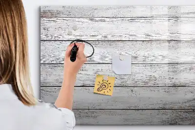 Magnettafel beschreibbar und bemalte Oberfläche