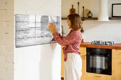 Magnettafel beschreibbar und bemalte Oberfläche