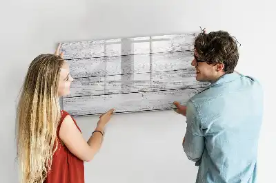 Magnettafel beschreibbar und bemalte Oberfläche