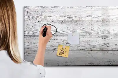 Magnettafel beschreibbar und bemalte Oberfläche