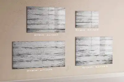 Magnettafel beschreibbar und bemalte Oberfläche