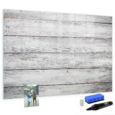 Magnettafel beschreibbar und bemalte Oberfläche