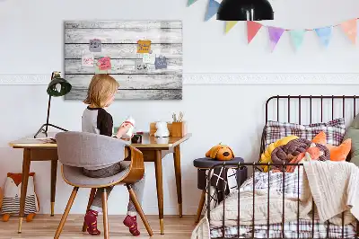 Magnettafel beschreibbar und bemalte Oberfläche