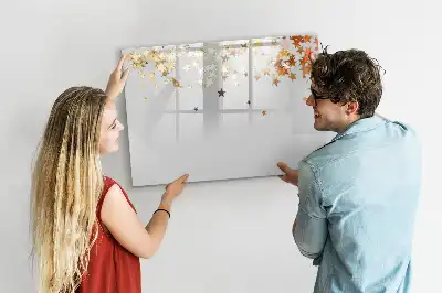 Schreib-Magnettafel mit Sternenmotiv