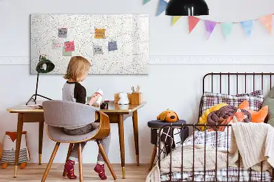 Schreib-Magnettafel mit Flecken-Abstraktions-Design