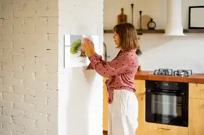 Magnettafel beschreibbar mit Stammbaum-Motiv