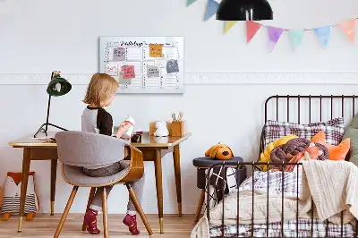 Magnettafel beschreibbar für Geburtstagsnotizen