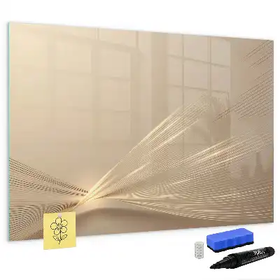 Schreib-Magnettafel Motiv Abstraktes Licht