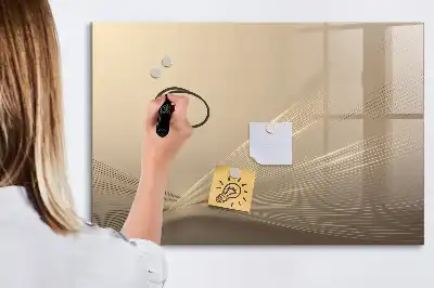 Schreib-Magnettafel Motiv Abstraktes Licht