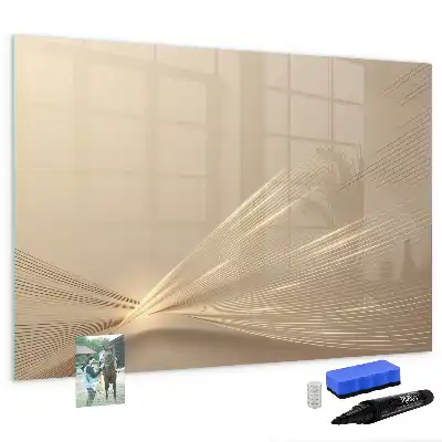 Schreib-Magnettafel Motiv Abstraktes Licht