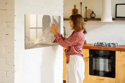Schreib-Magnettafel Motiv Abstraktes Licht