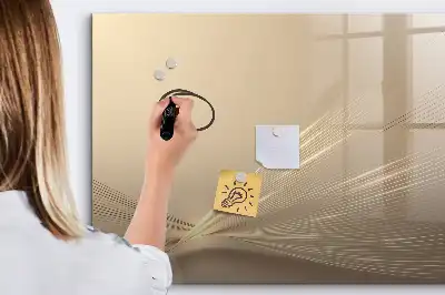 Schreib-Magnettafel Motiv Abstraktes Licht