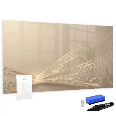 Schreib-Magnettafel Motiv Abstraktes Licht