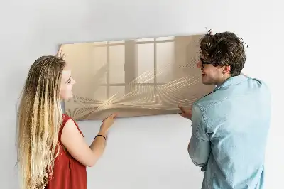 Schreib-Magnettafel Motiv Abstraktes Licht