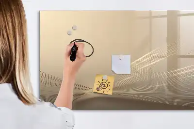 Schreib-Magnettafel Motiv Abstraktes Licht