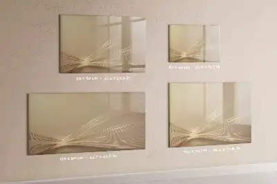 Schreib-Magnettafel Motiv Abstraktes Licht
