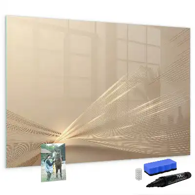 Schreib-Magnettafel Motiv Abstraktes Licht