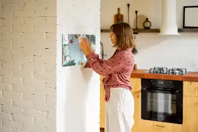 Beschreibbare Magnettafel Sommerkomposition