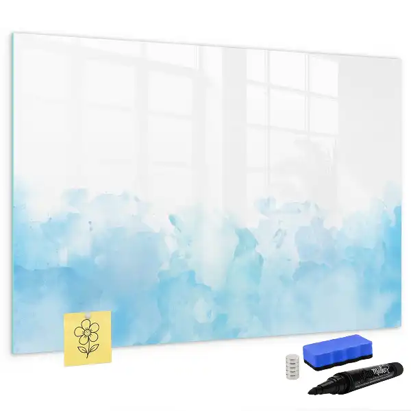 Beschreibbare Magnettafel Farbflecken-Design