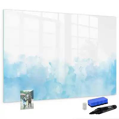 Beschreibbare Magnettafel Farbflecken-Design