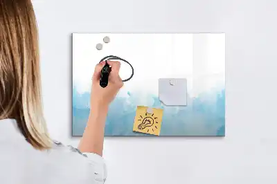 Beschreibbare Magnettafel Farbflecken-Design