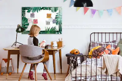Magnettafel mit Motiv Exotische Blätter