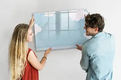 Beschreibbare Magnettafel für Kinder