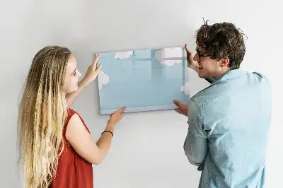 Beschreibbare Magnettafel für Kinder