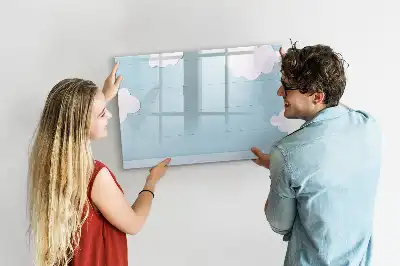 Beschreibbare Magnettafel für Kinder