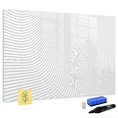 Schreib-Magnettafel Abstrakte Linien