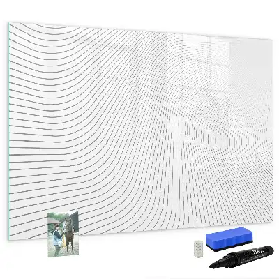 Schreib-Magnettafel Abstrakte Linien