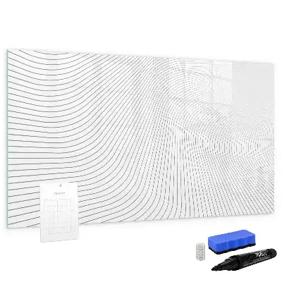 Schreib-Magnettafel Abstrakte Linien