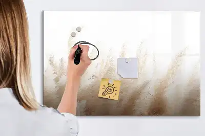 Schreib-Magnettafel in der Ausführung Körnungs-Abstraktion