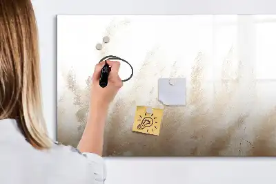 Schreib-Magnettafel in der Ausführung Körnungs-Abstraktion