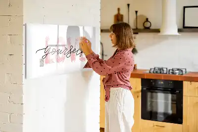 Schreib-Magnettafel mit Motiv Liebe dich selbst