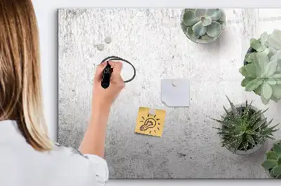 Beschreibbare Magnettafel in Form von Dekorpflanzen