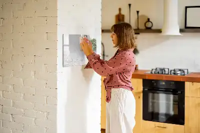 Beschreibbare Magnettafel in Form von Dekorpflanzen